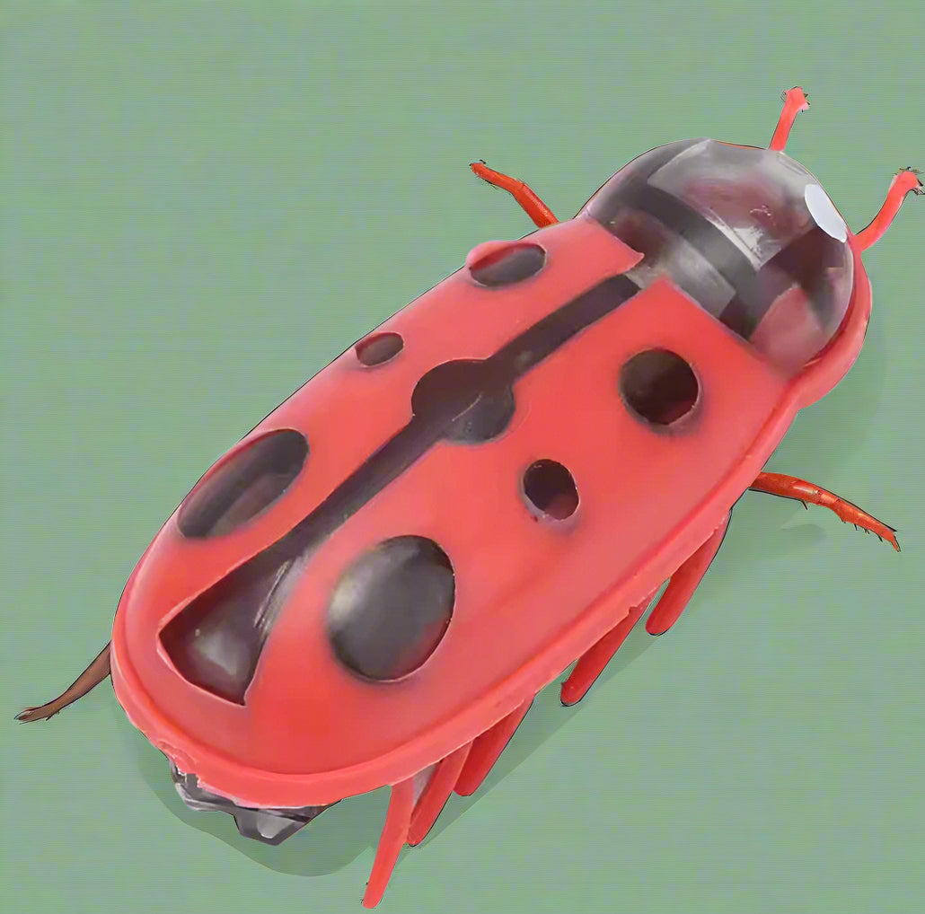 Mini Ladybug Interactive Cat Toy