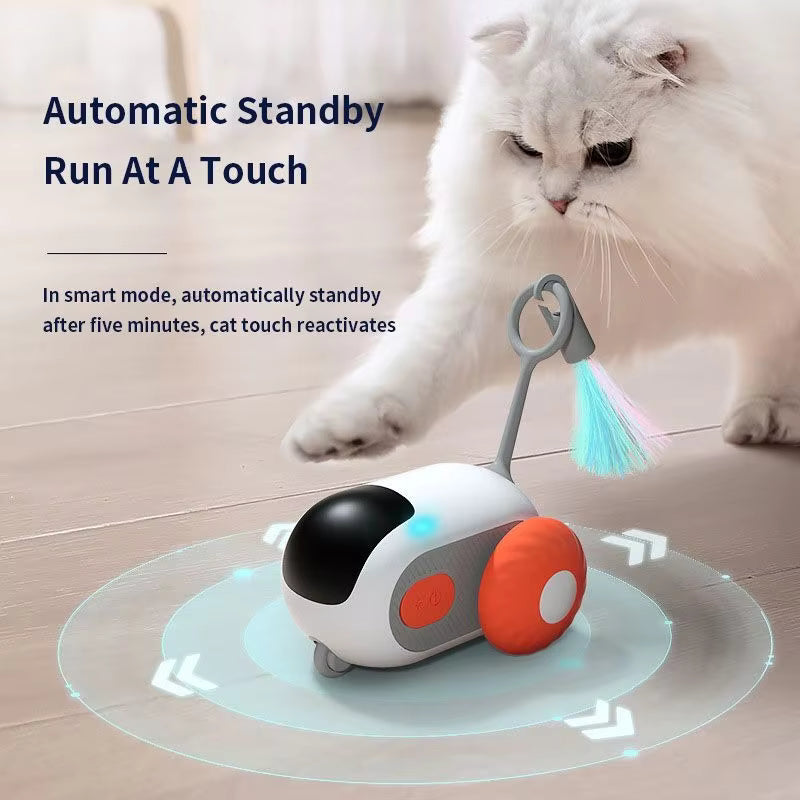 Smart Interactive Cat Remote Control Toy - USB Rechargeable for Training and Exercise