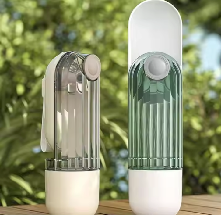 Portable Cat Water Cup Bottle & Food Carrier & Feeder