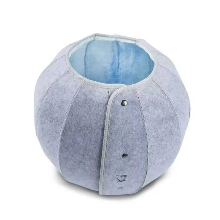 Foldable Home Cat Snail House - Washable and Portable