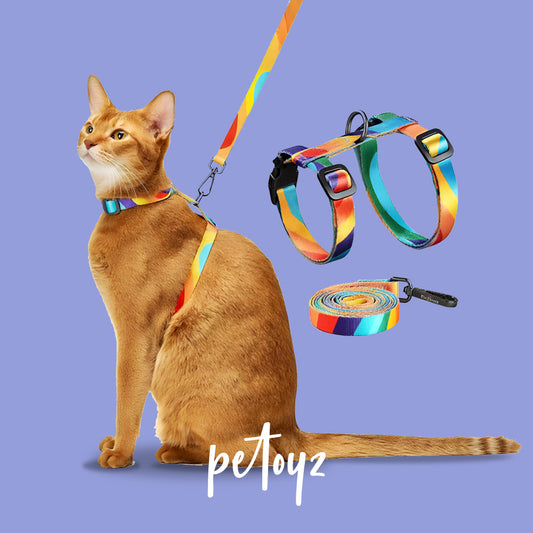 Cat Harness-Slim,Patterned