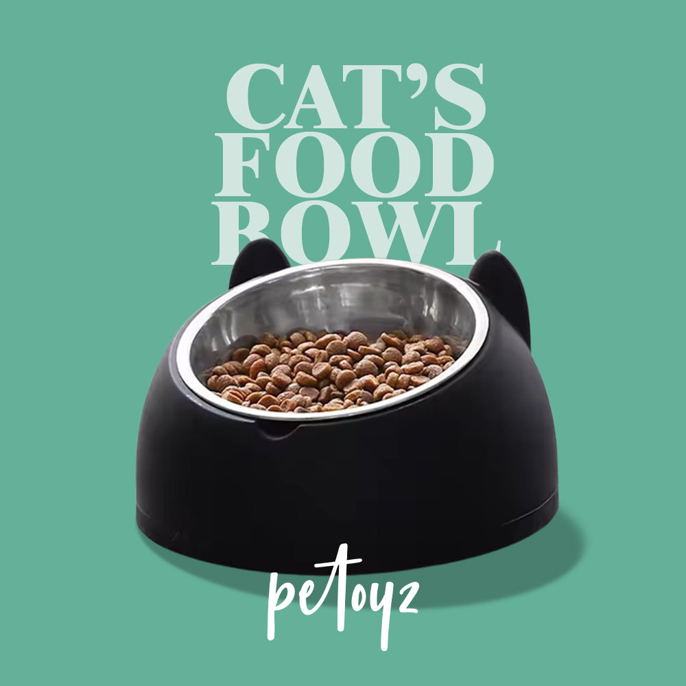Food Bowl for cat and pets detachable Stainless Steel